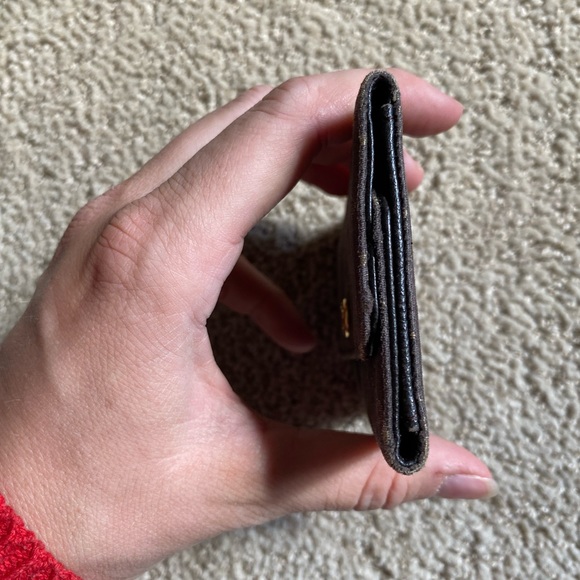 Authentic Louis Vuitton classic monogram Mini Lin keyholder brown - Picture 10 of 12